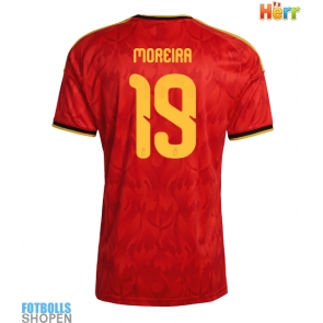 Billiga Belgien Diego Moreira #19 Hemmatröja VM 2026 Kortärmad